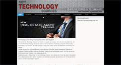 Desktop Screenshot of newtechnologysources.com